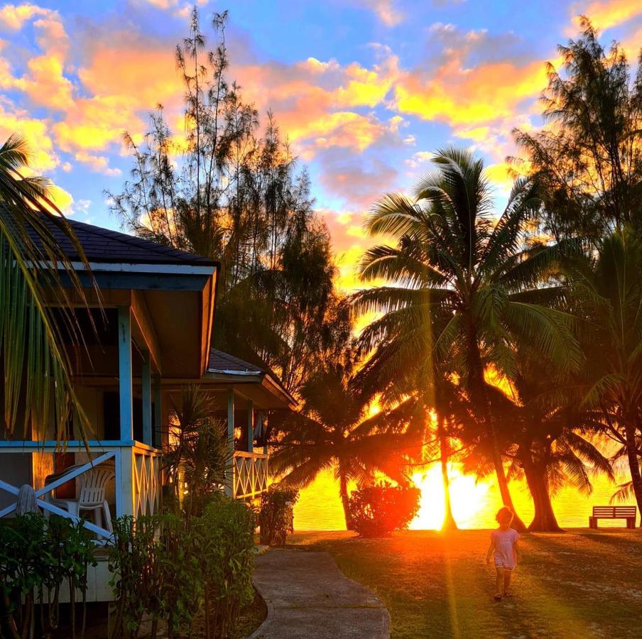 Sunny Beach Bungalows - Aitutaki Amuri Kültér fotó